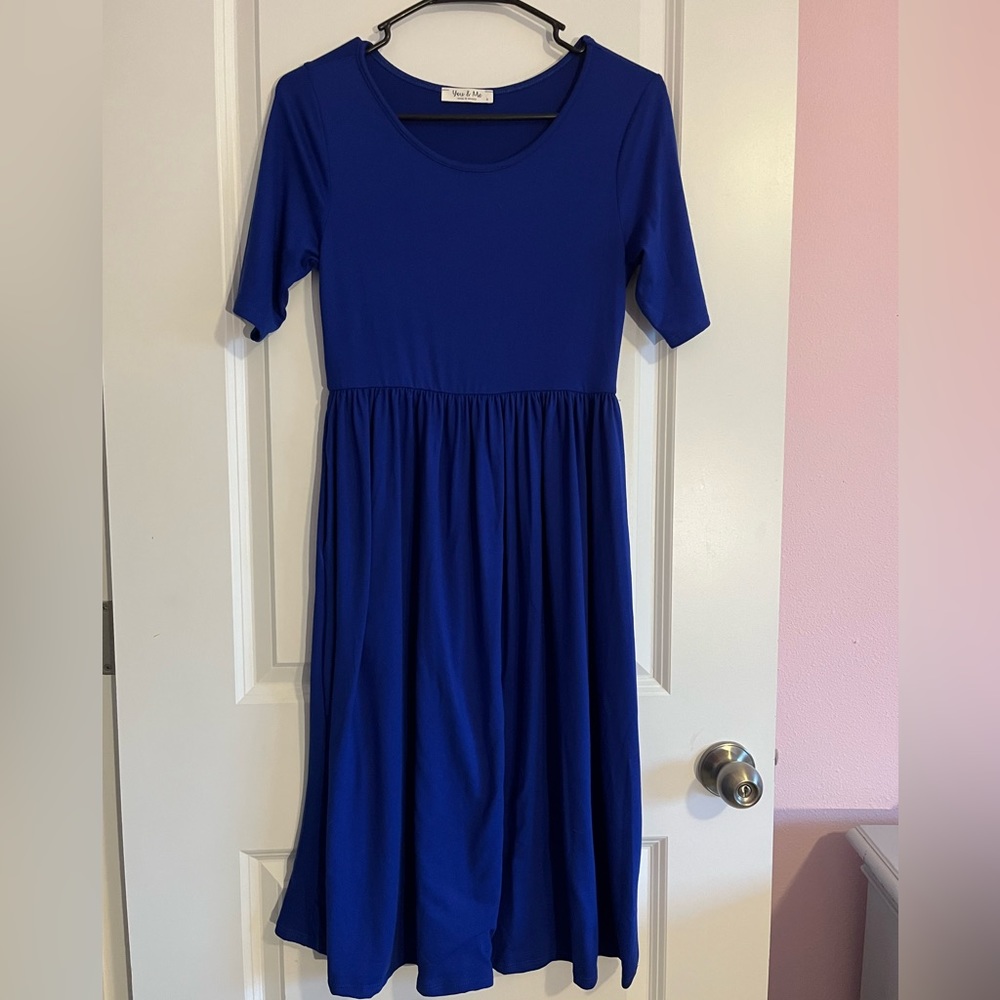 NWOT-Galaxy Blue You & Me Dress